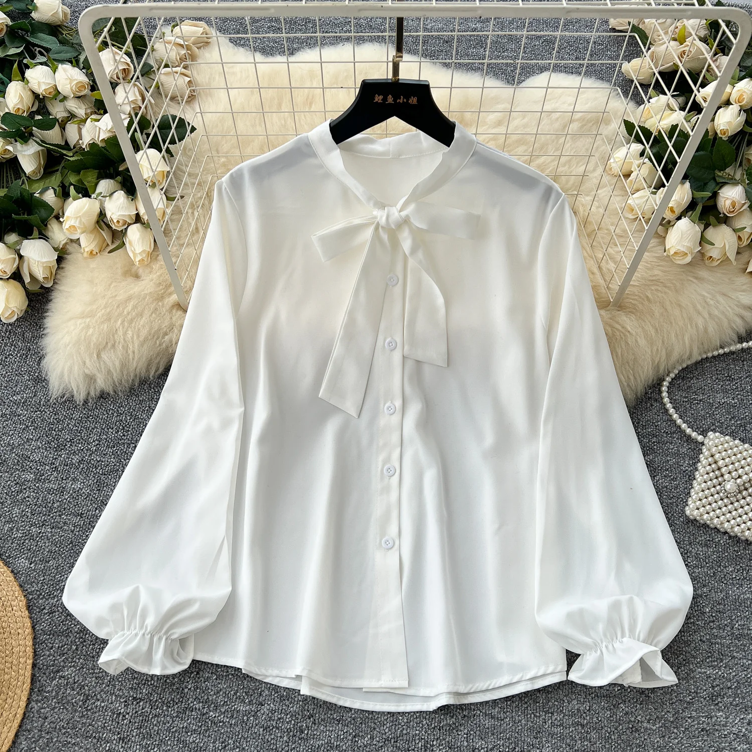Celes Mini Tweed Dress With Shirt - Image 3
