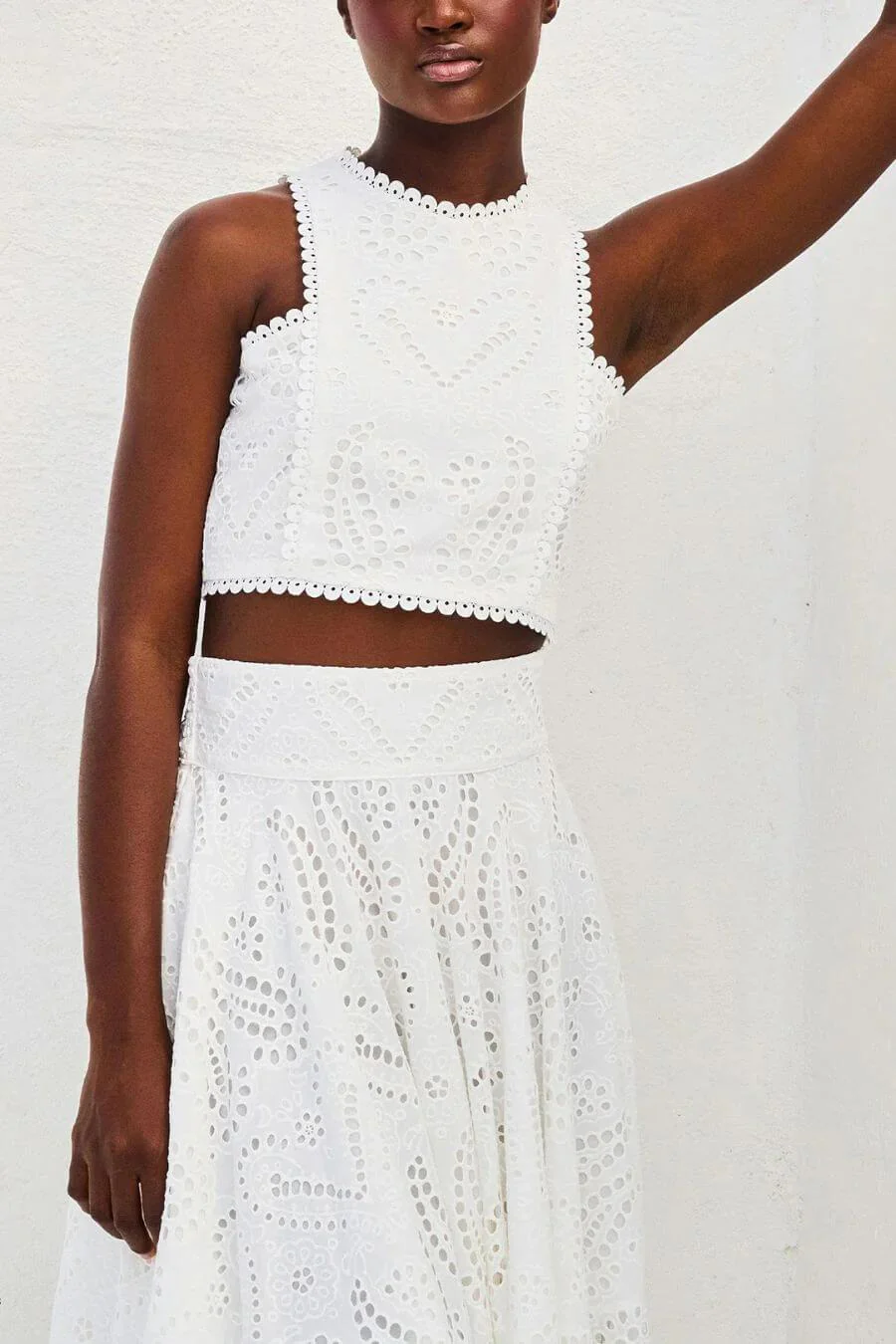 Celine Eyelet Summer Coord Set - Image 9