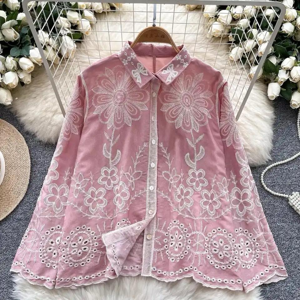 Cevia Premium Embroidered Cotton Shirt