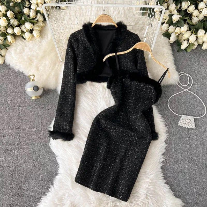 Charlotte Statement Dress with Cape - Image 2