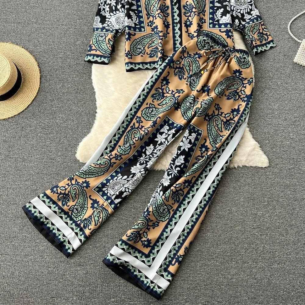 Cicily Abstract Coord Set In Multicolor - Image 2