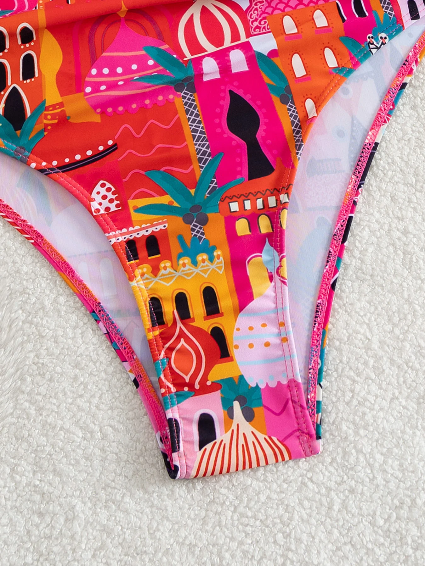 Cleo One Pc Ruffle Swimsuit - Image 4