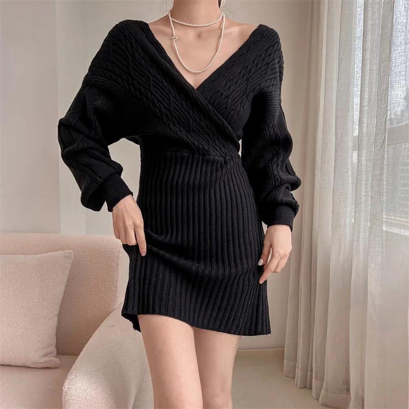 Clio Winter Knitted Dress - Image 7