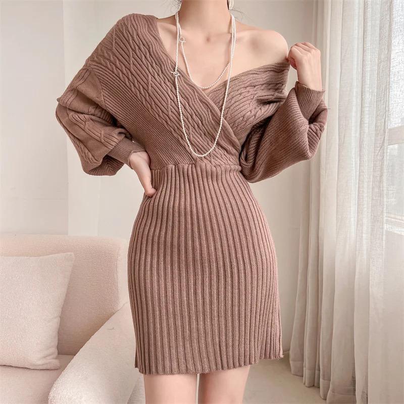 Clio Winter Knitted Dress - Image 9