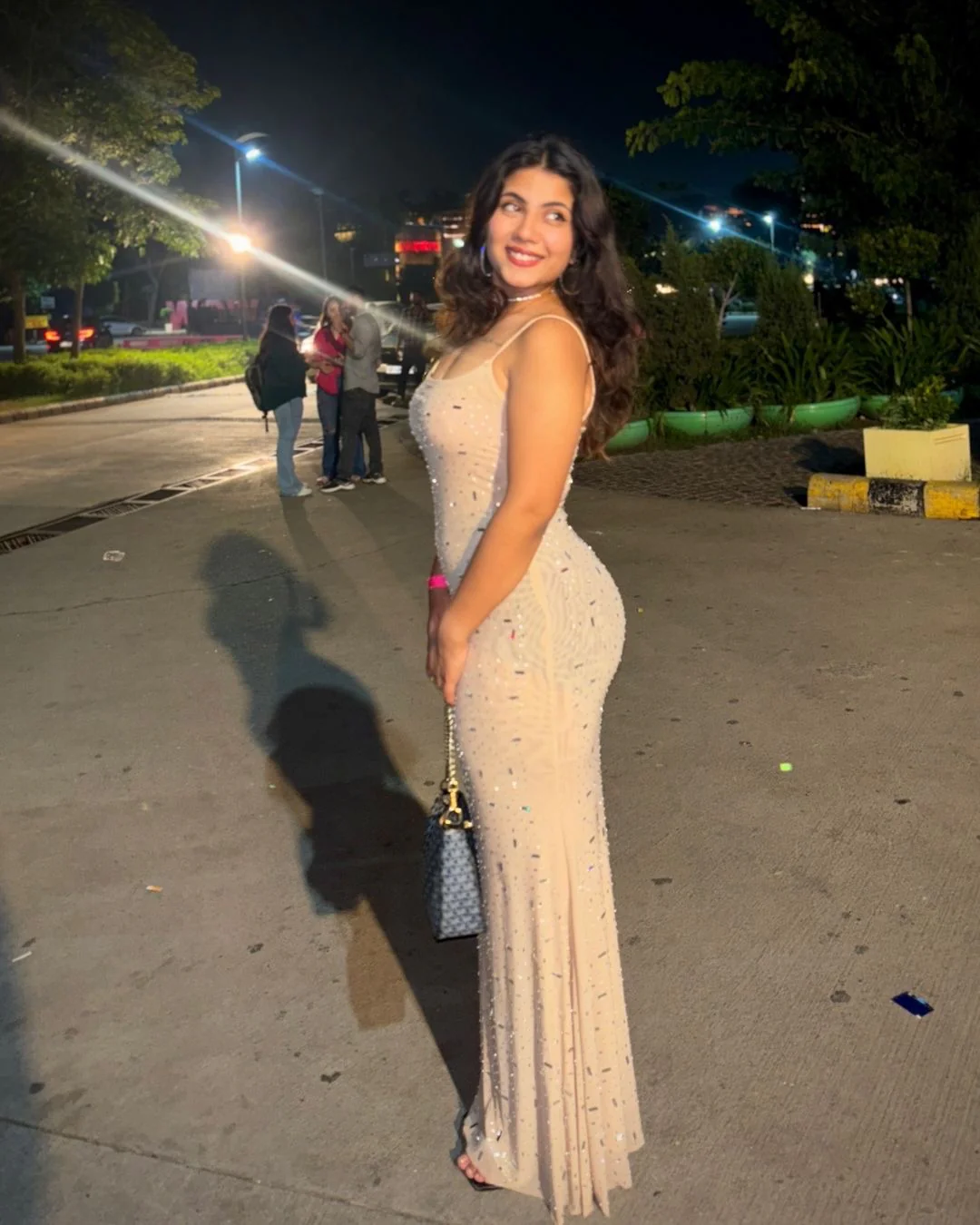 Corfu Embellished Evening Maxi Dress - Image 2