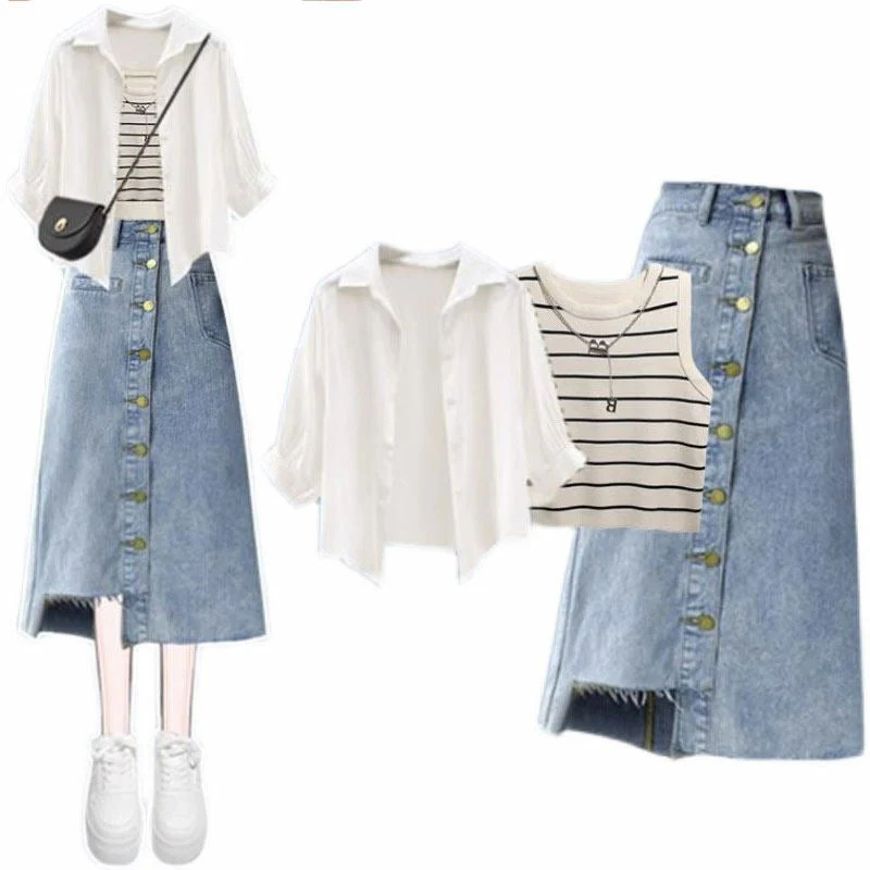 Costa summer Coord Set of 3 In White - Image 6