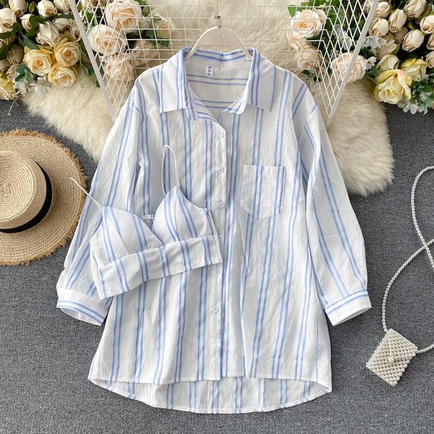 Cotta Bustier with Shirt Set - Image 3