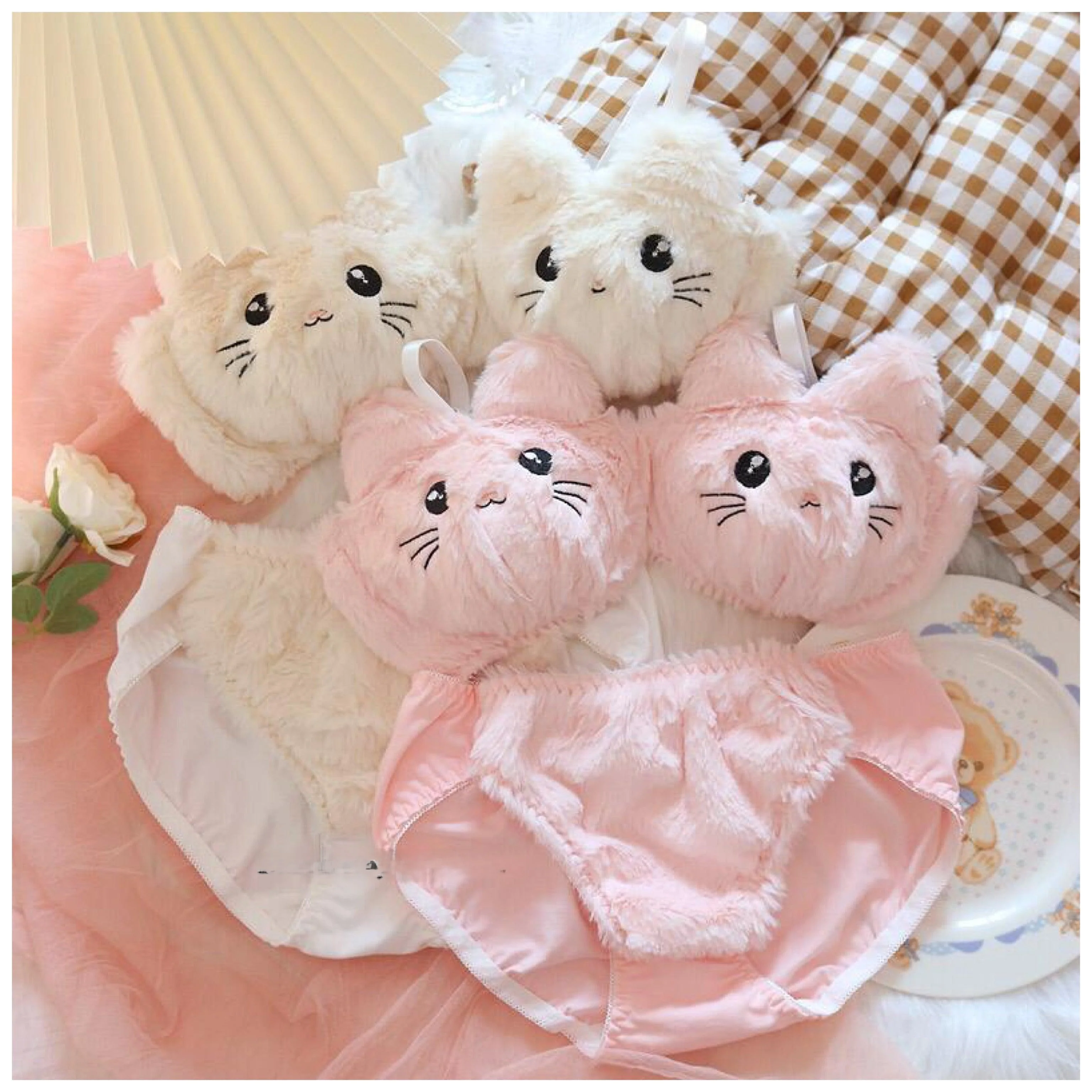 Cute Kitty Lingerie Set