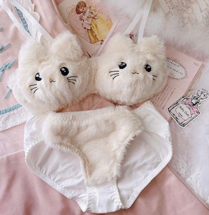 Cute Kitty Lingerie Set - Image 3