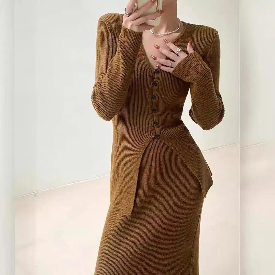 Dakota Winter Coord Set -Set Of Sweater And Skirt - Image 3