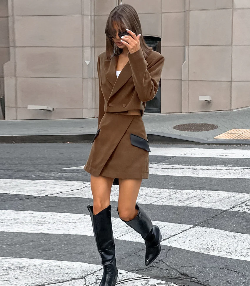 Dante Luxe Coord Skirt Set - Image 6