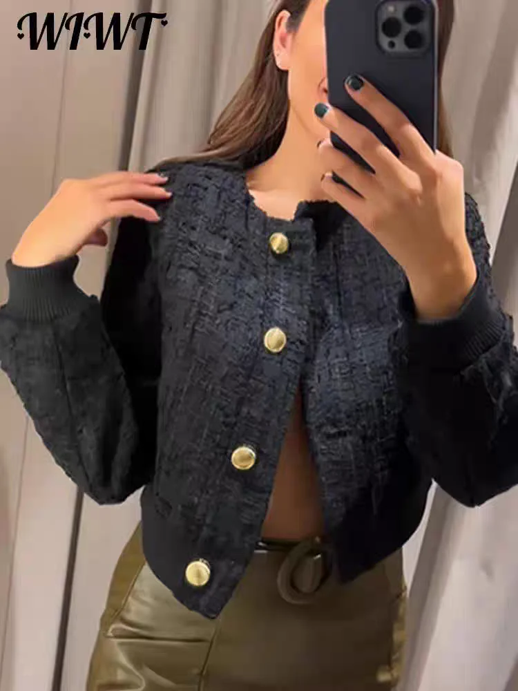 Darcel Woolen Tweed Jacket - Image 7