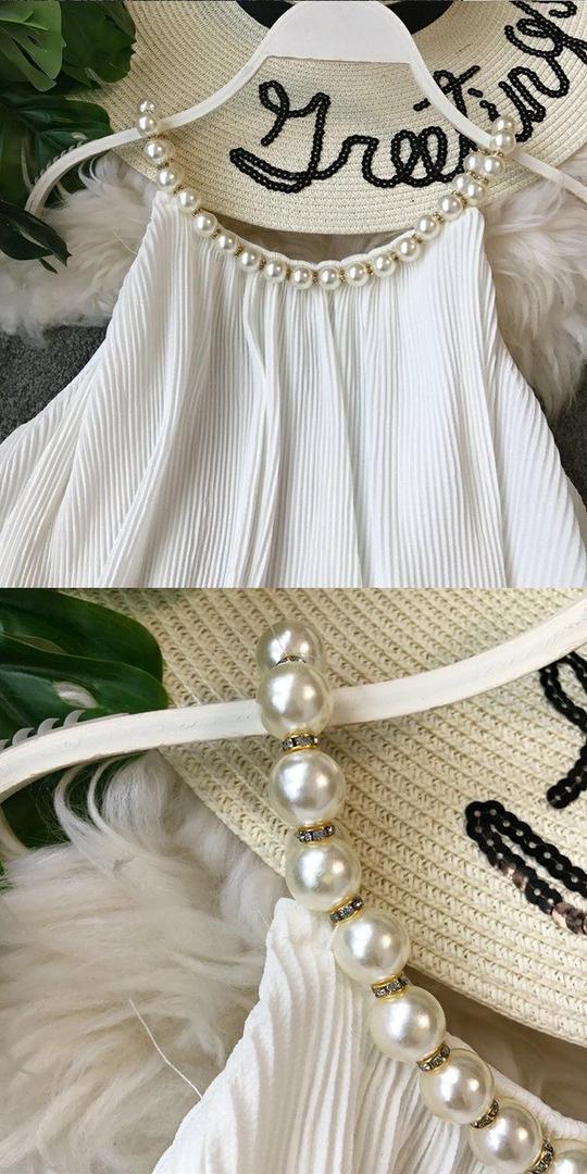 Davina Pearled Ruffled Top - Image 3