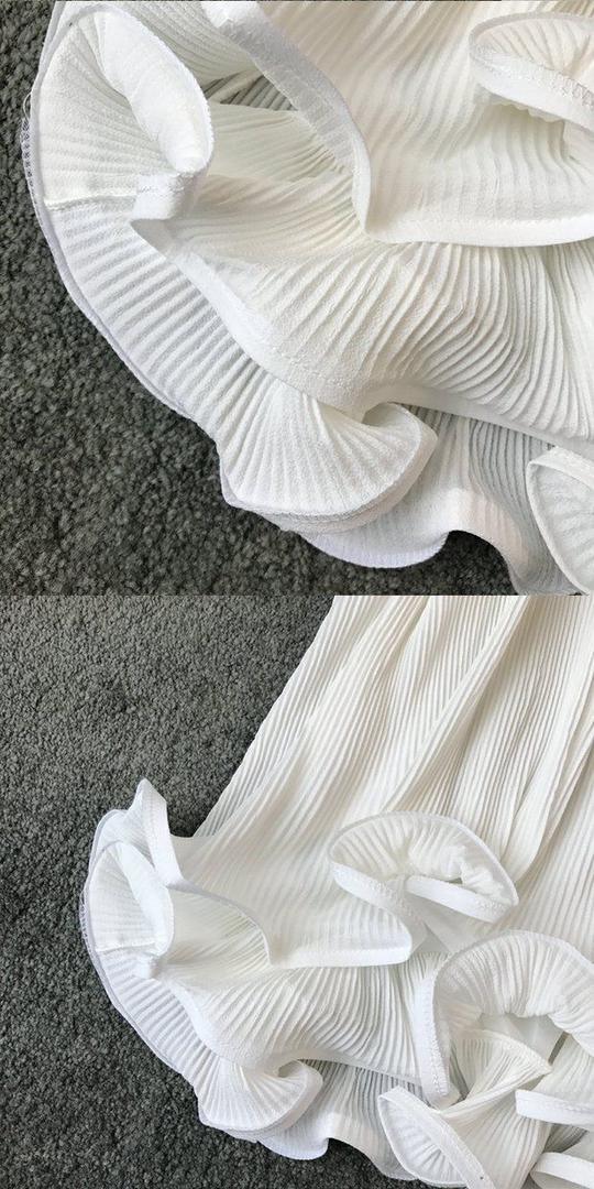 Davina Pearled Ruffled Top - Image 4