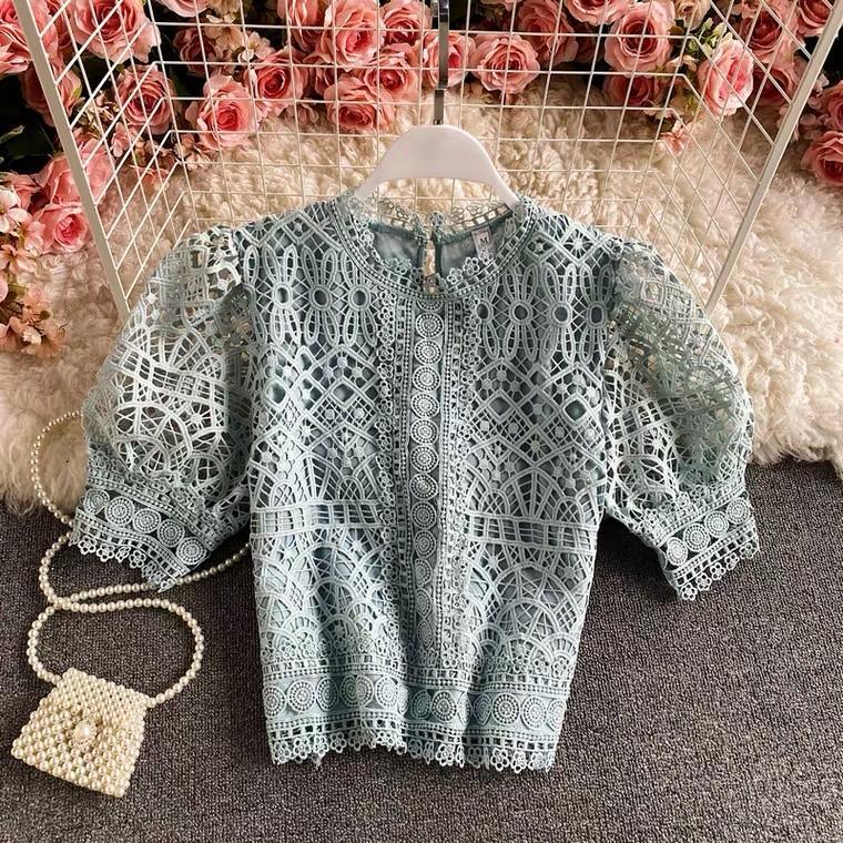 Deblo Crochet Blouse - Image 12
