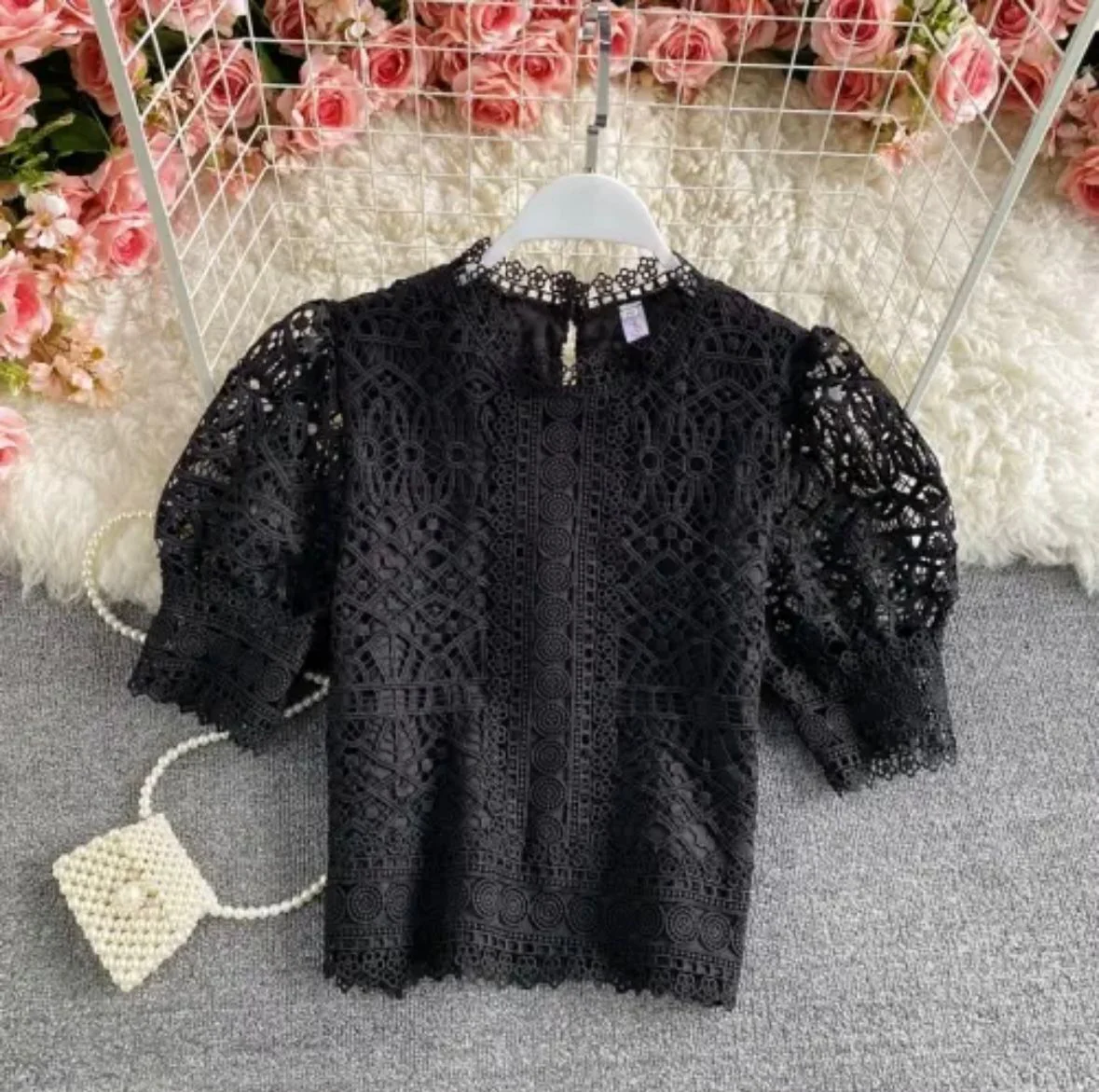 Deblo Crochet Blouse - Image 9