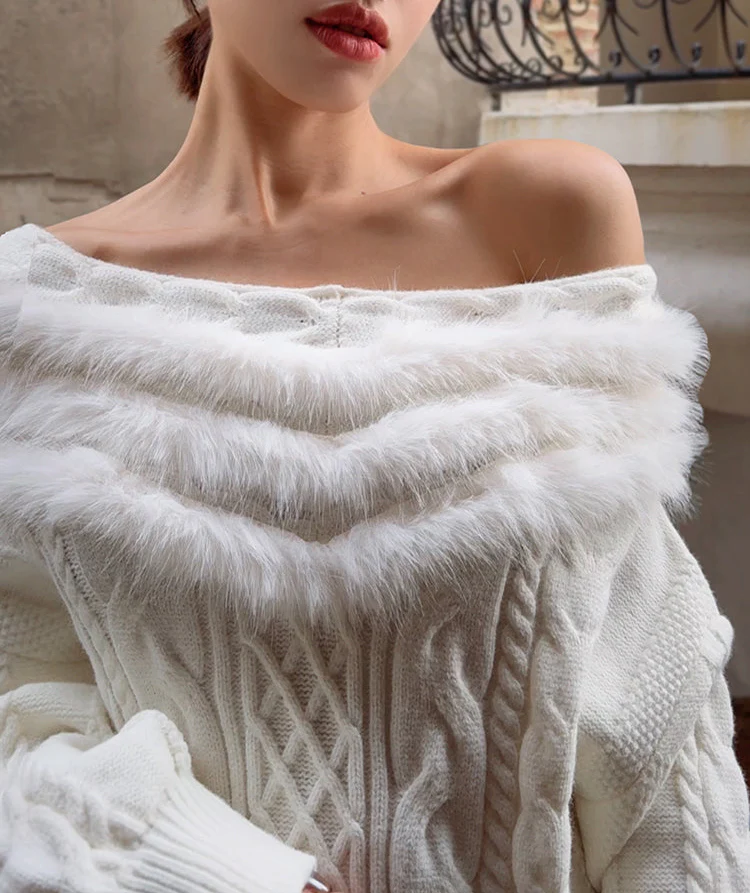 Dafne Fur Sweater - Image 2