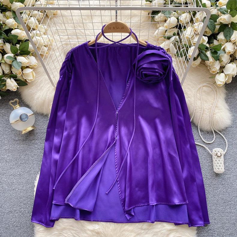 Derek Premium Rosette Blouse - Image 2