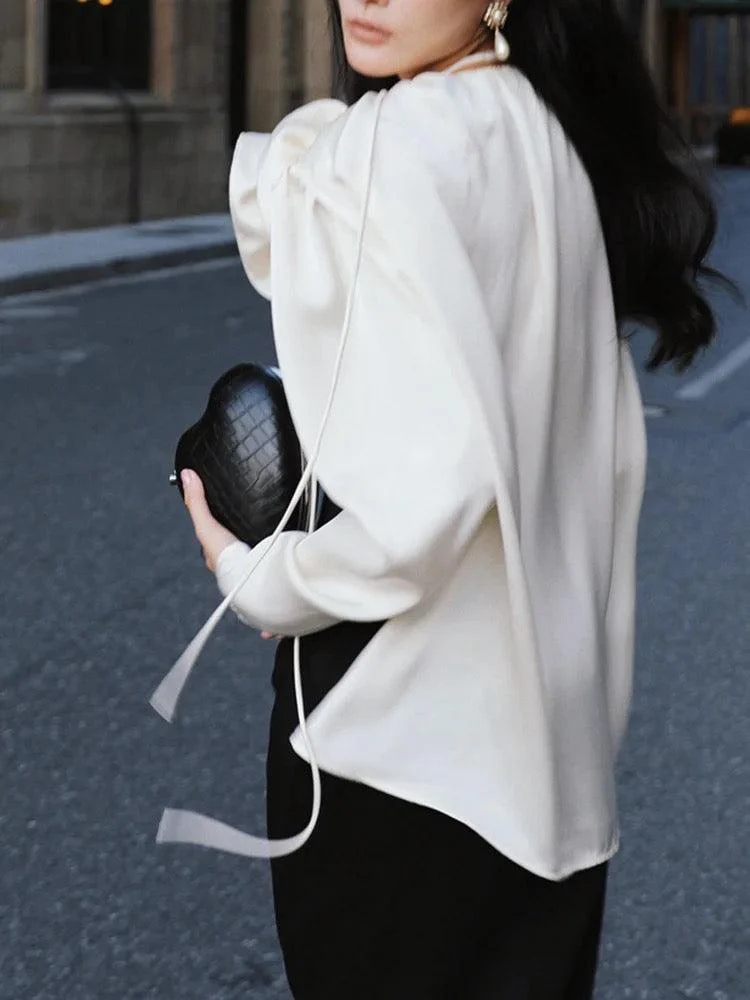 Derek Premium Rosette Blouse - Image 7