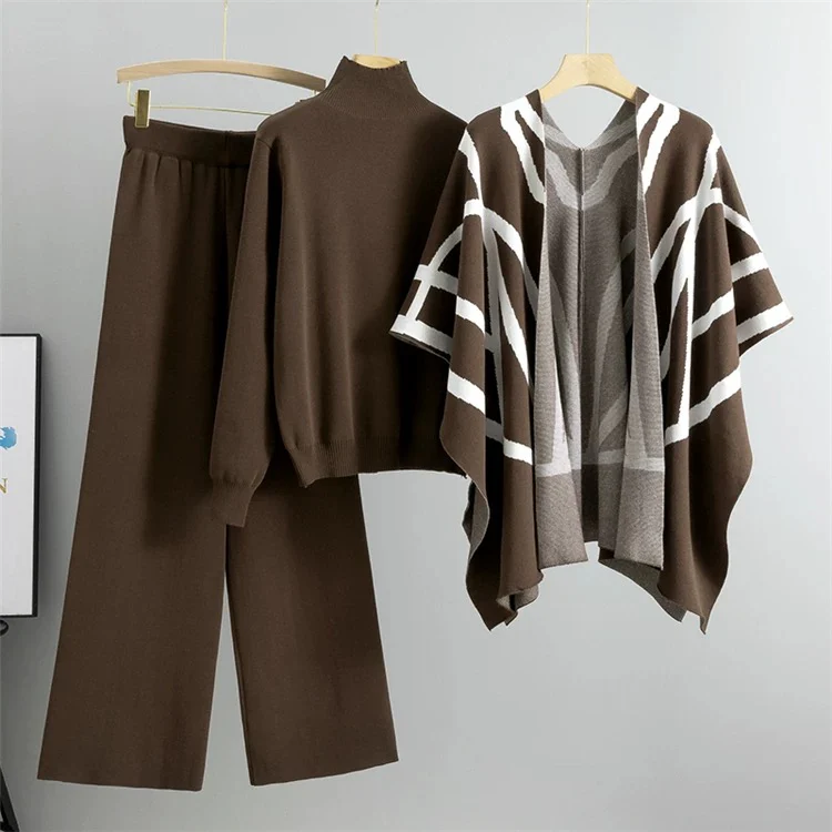 Dory Luxe Winter Coord Set with Cape - Image 2