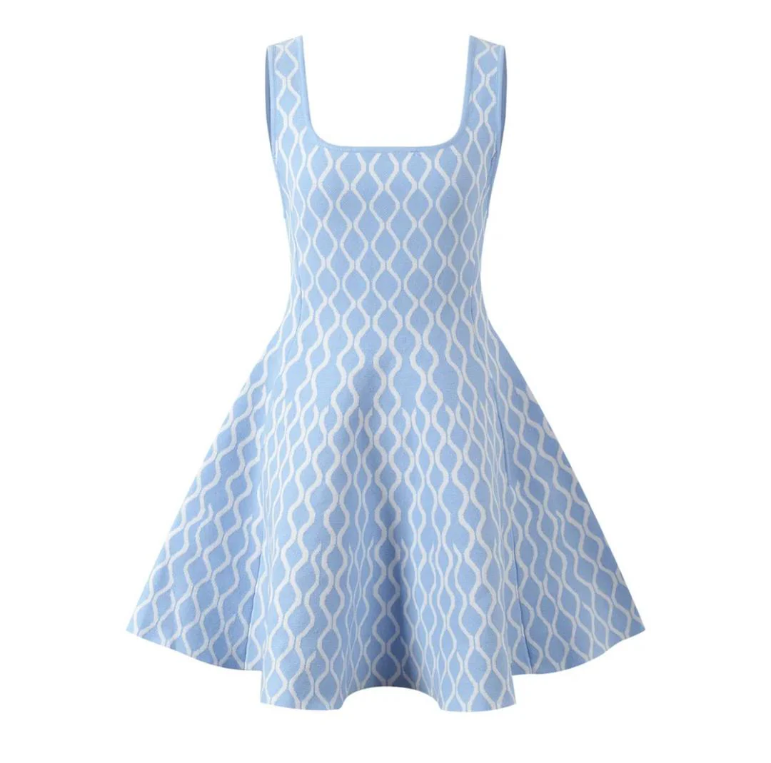 Elegant Luxe Short Knit Dress - Image 12