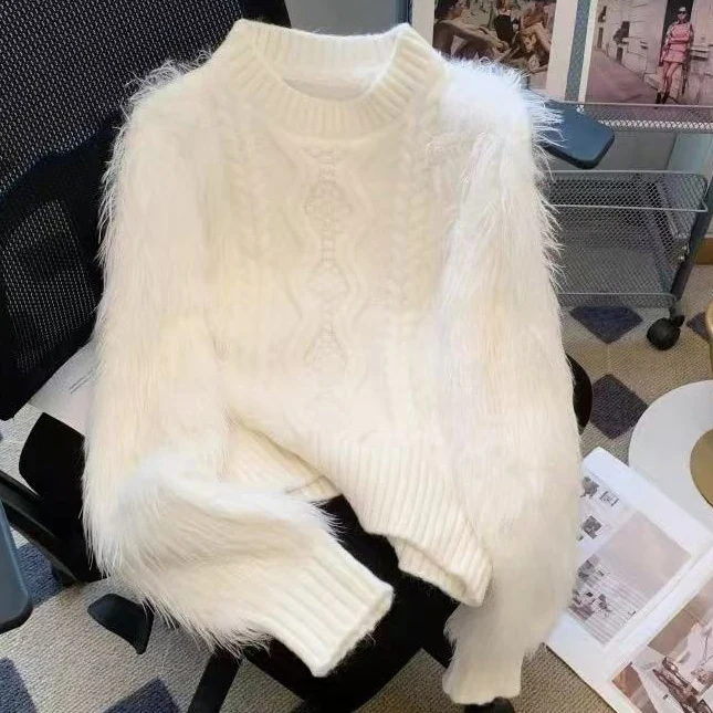 Ellyse Fur Sweater - Image 2