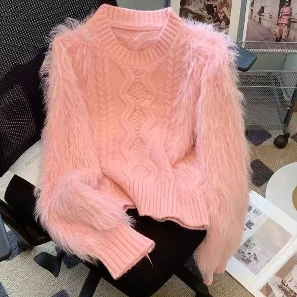 Ellyse Fur Sweater - Image 3