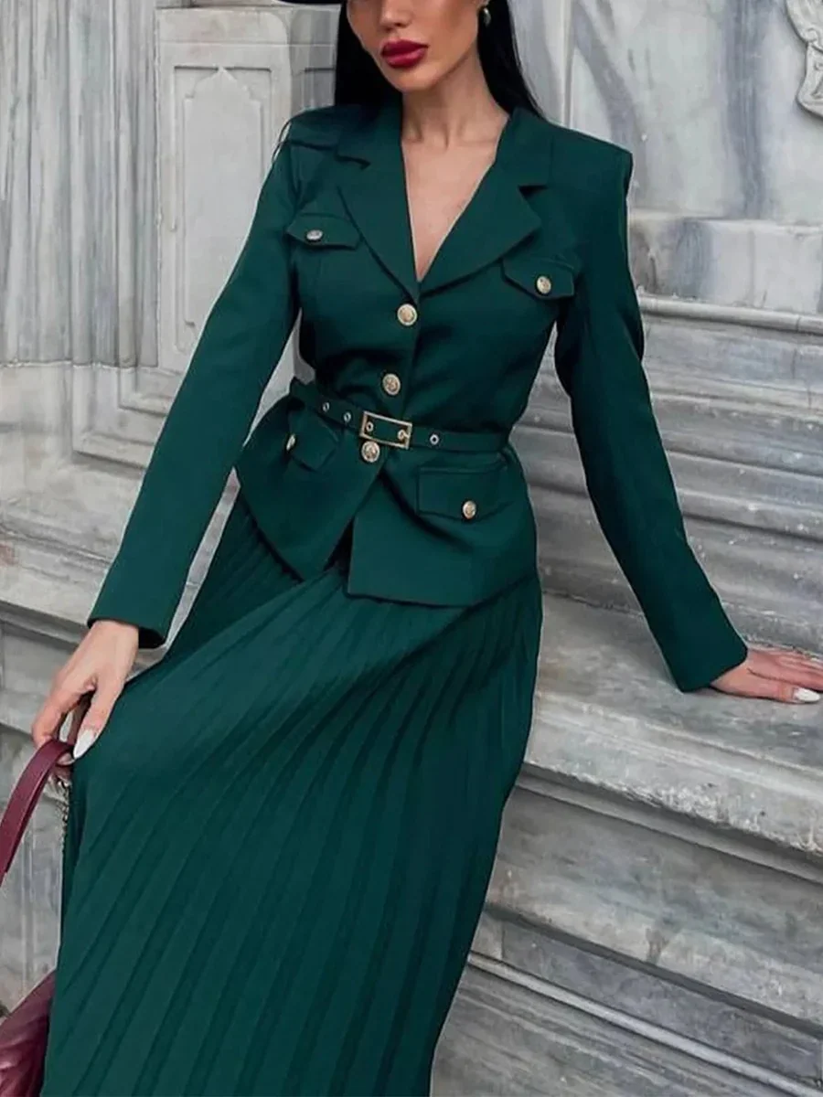 Emma Coord Set With Belt - Image 5