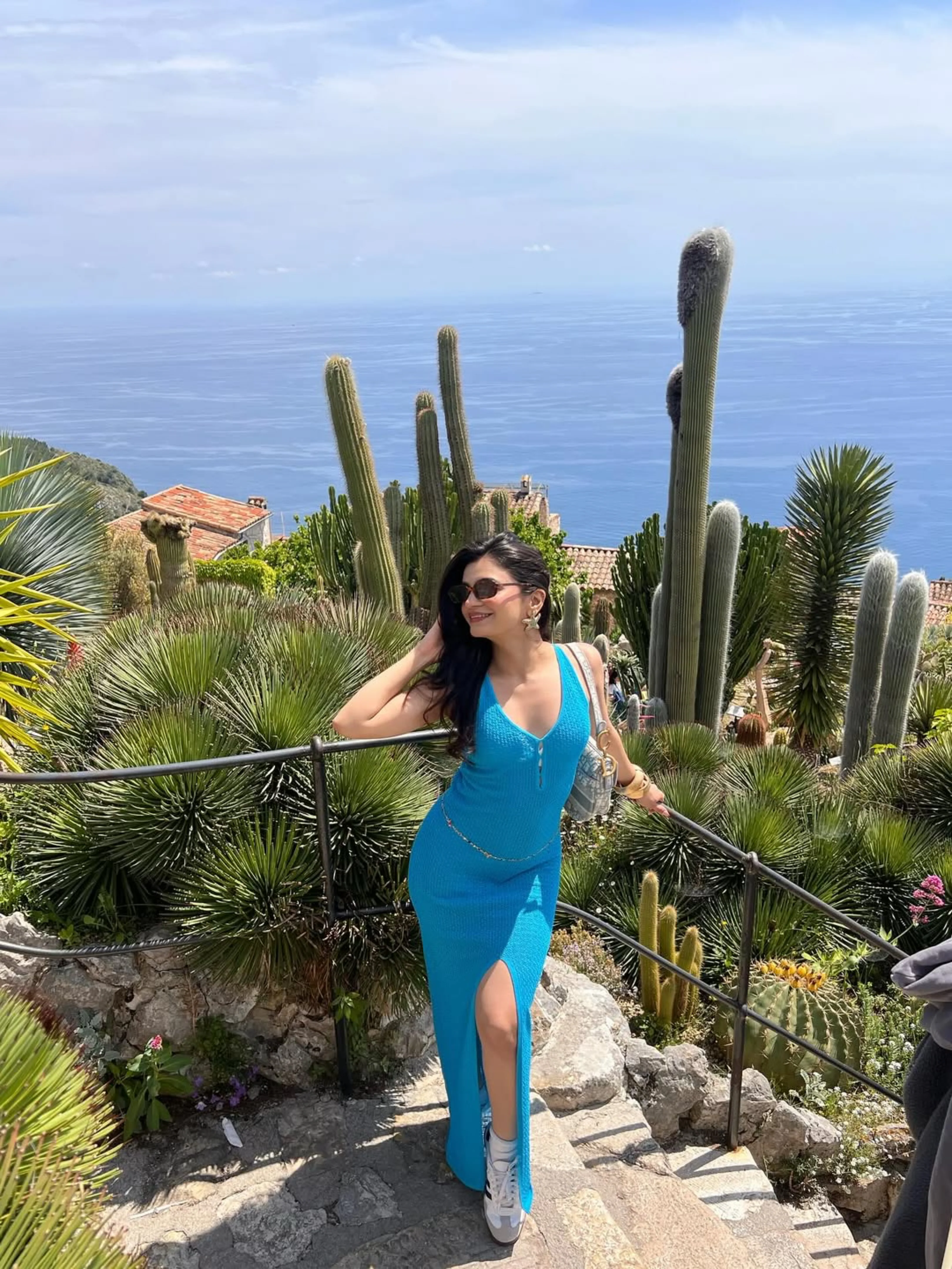 Erina Crochet Slit Maxi Dress - Image 7