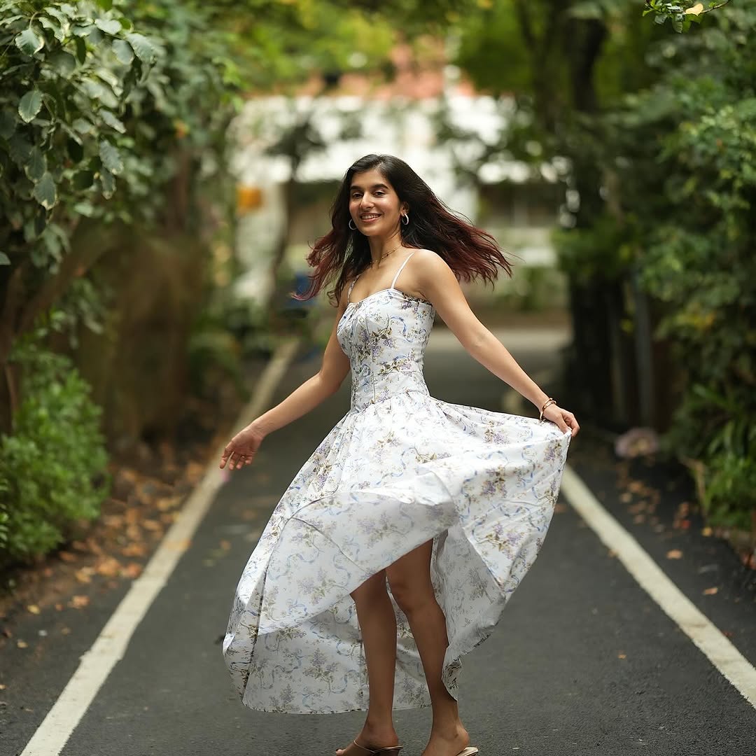 Eris Luxe Floral Maxi Dress In Off White - Image 2