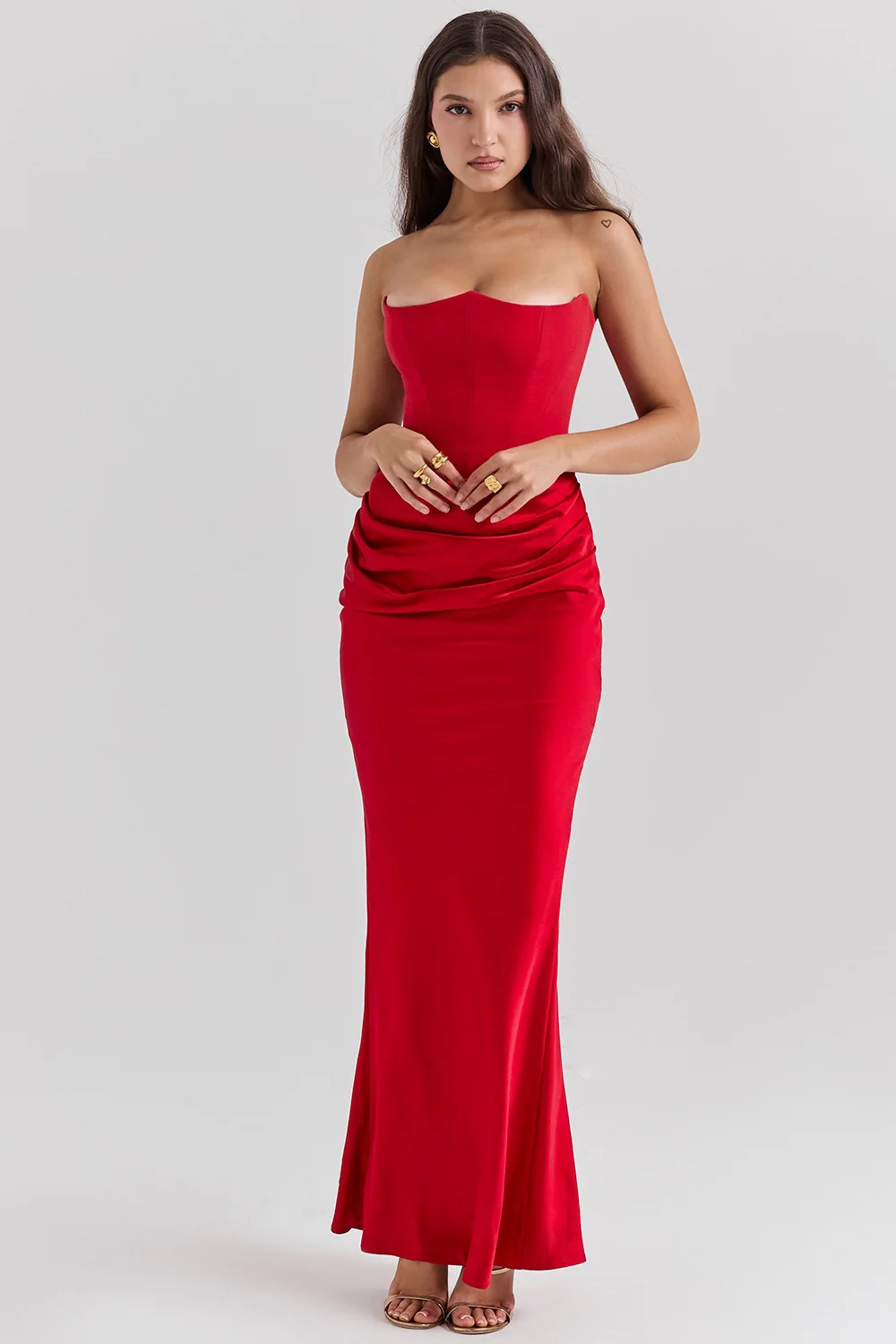 Estelle Corset Maxi Dress - Image 6