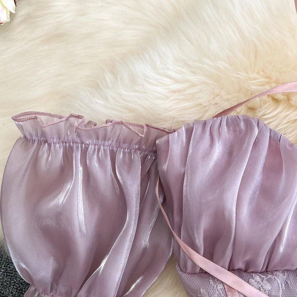 Etta Luxury Dress In Lilac - Image 3