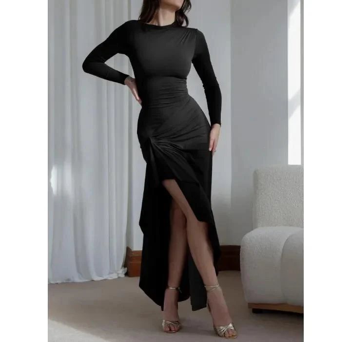 Evana Statement Slit Maxi Dress - Image 2
