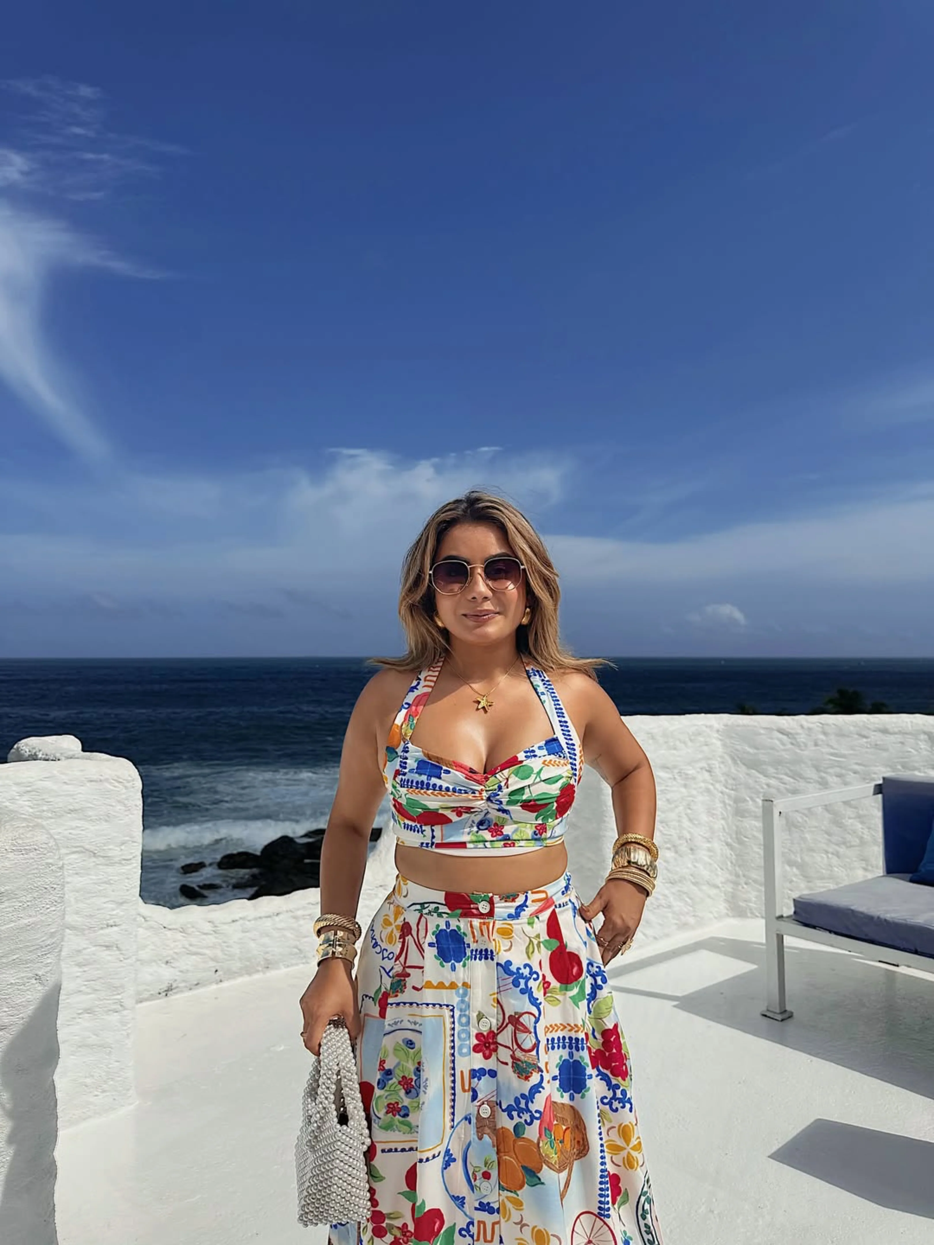 Feli Summer Coord Set In Multicolor - Image 12