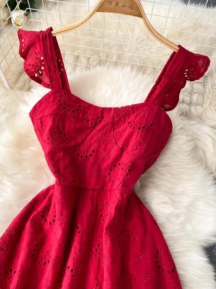 Felipe Eyelet Dress - Image 2