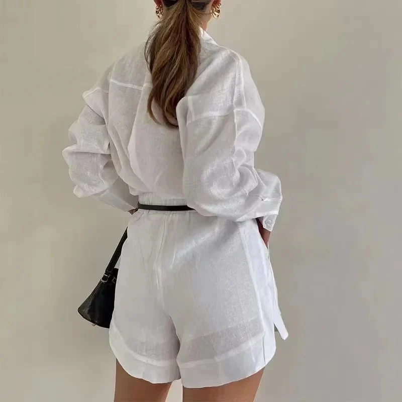 Filo Summer Two Piece Linen Coord Set - Image 2