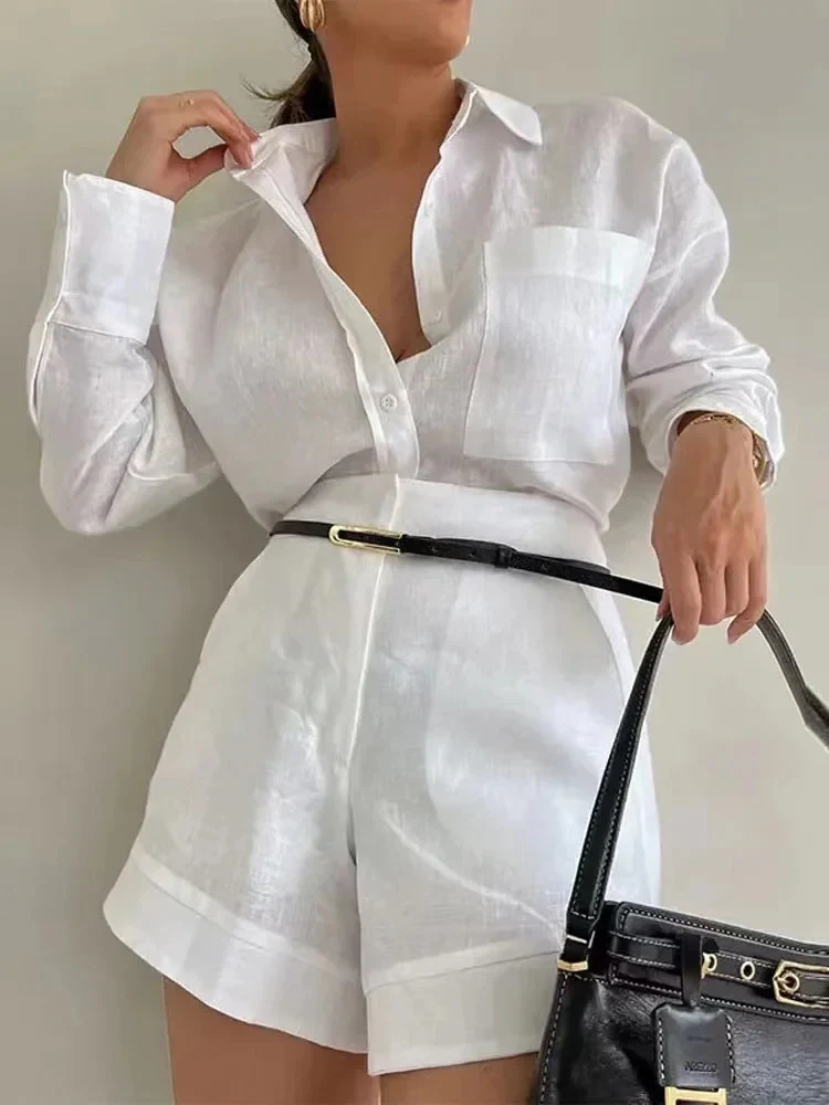 Filo Summer Two Piece Linen Coord Set - Image 3