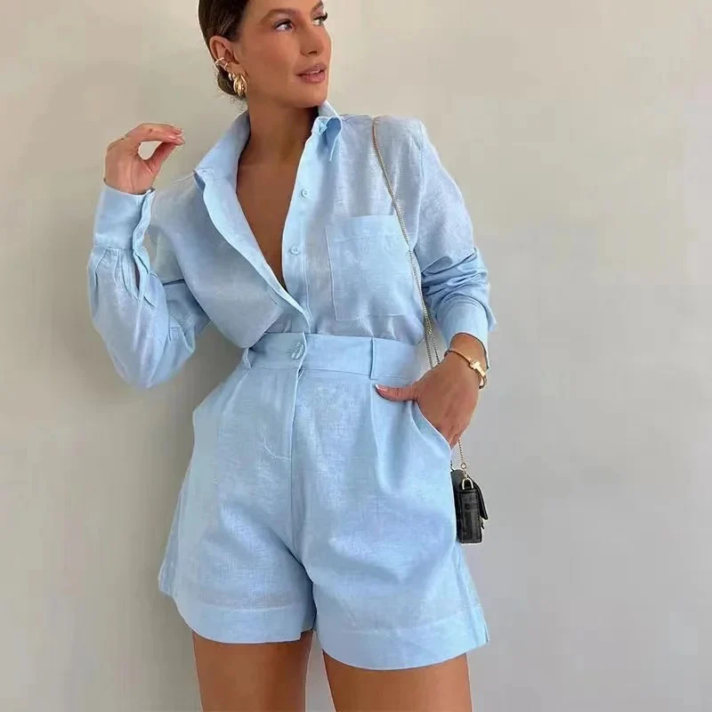 Filo Summer Two Piece Linen Coord Set - Image 4