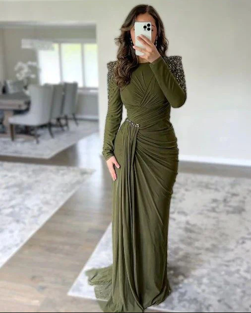 Fiore Embellished Slit Maxi Dress - Image 3