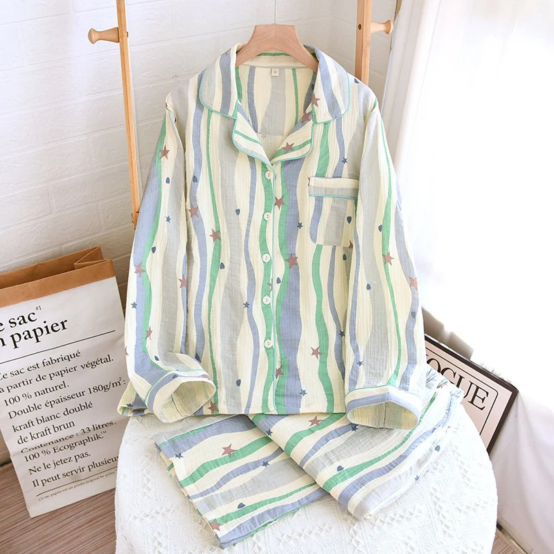 Flama Cotton Nightsuit In White - Image 2