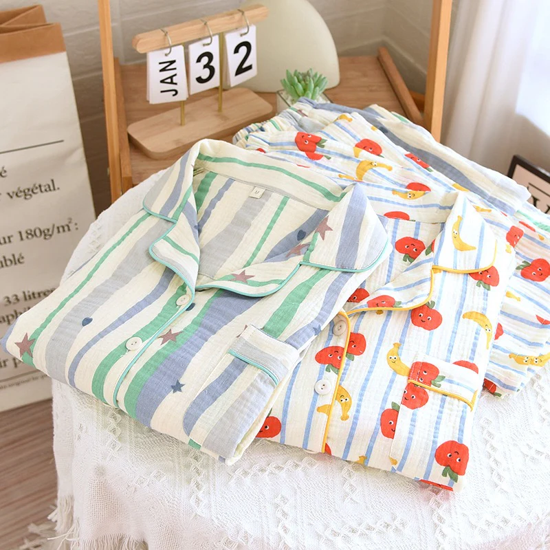 Flama Cotton Nightsuit In White - Image 4