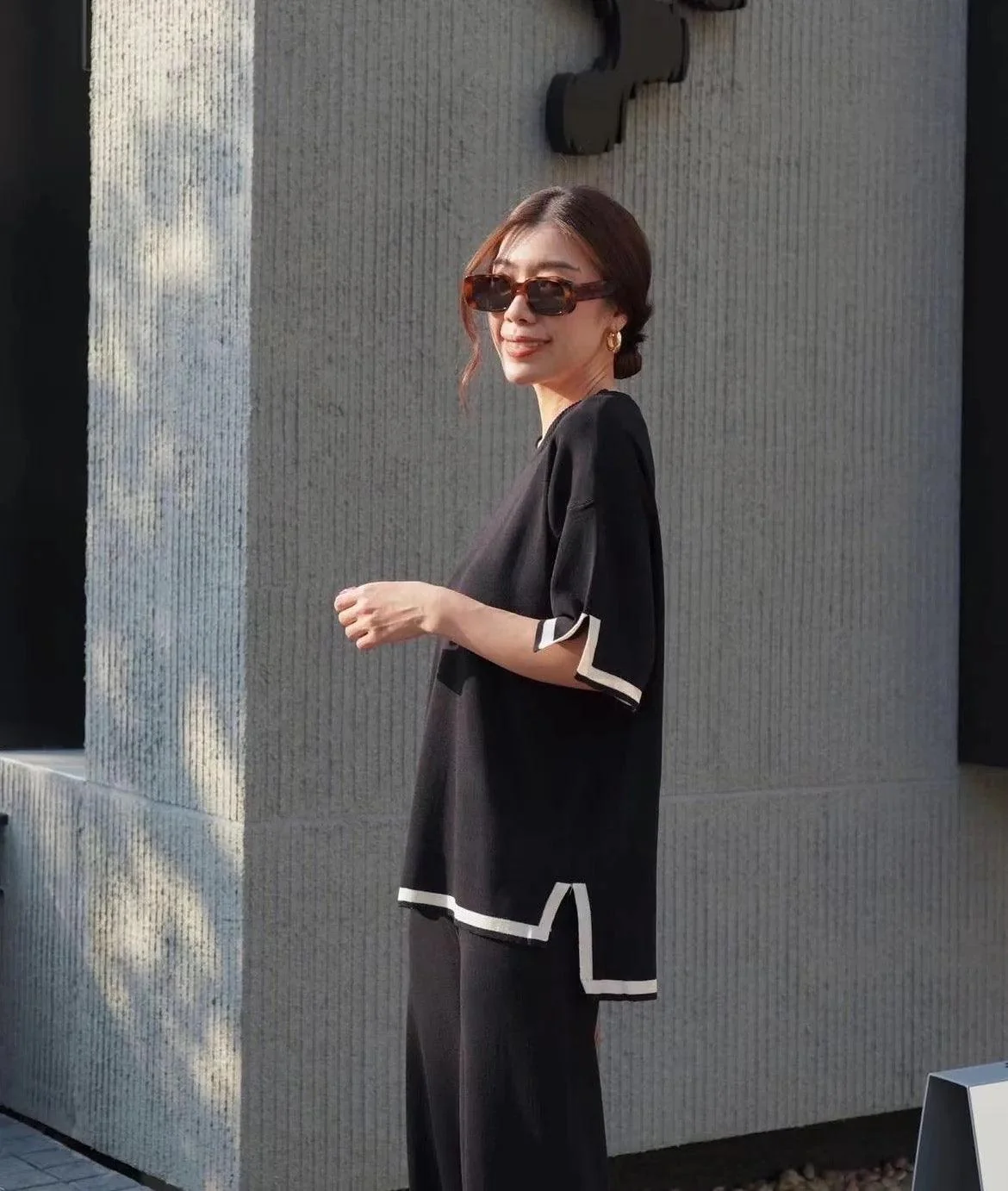 Flexxi Knitted Cotton Co-ord Set - Image 3