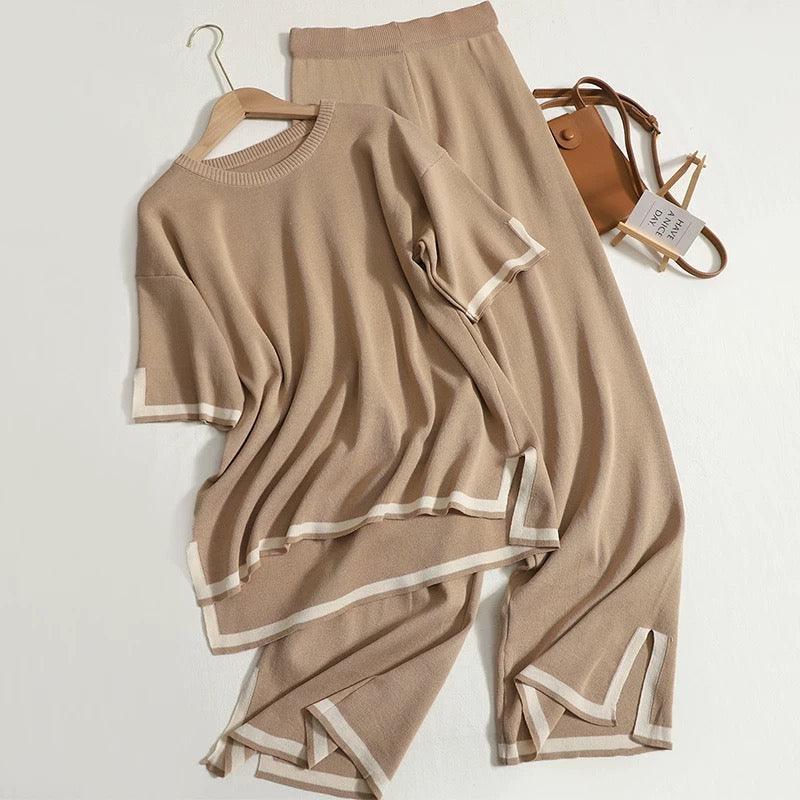 Flexxi Knitted Cotton Co-ord Set - Image 5