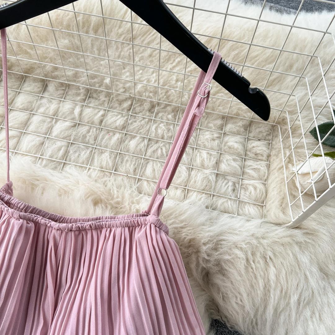 Flora Statement Jumpsuit In Pink - Image 3