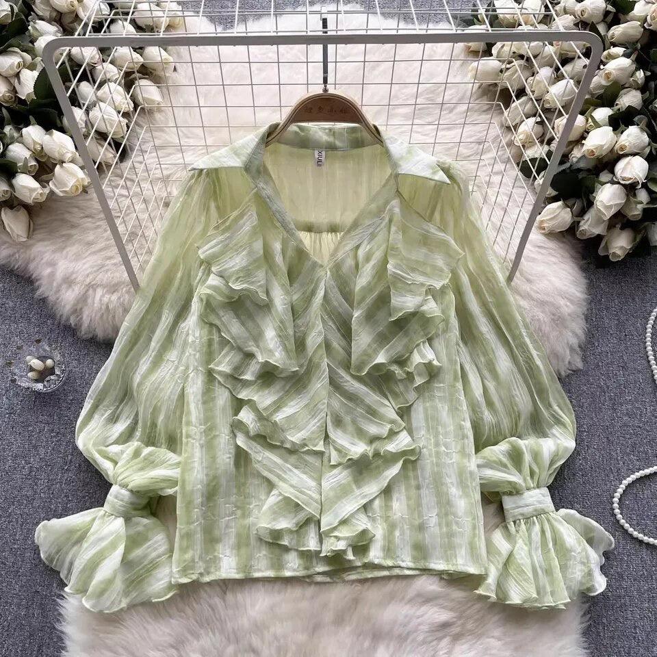 Freida Ruffled Blouse - Image 2