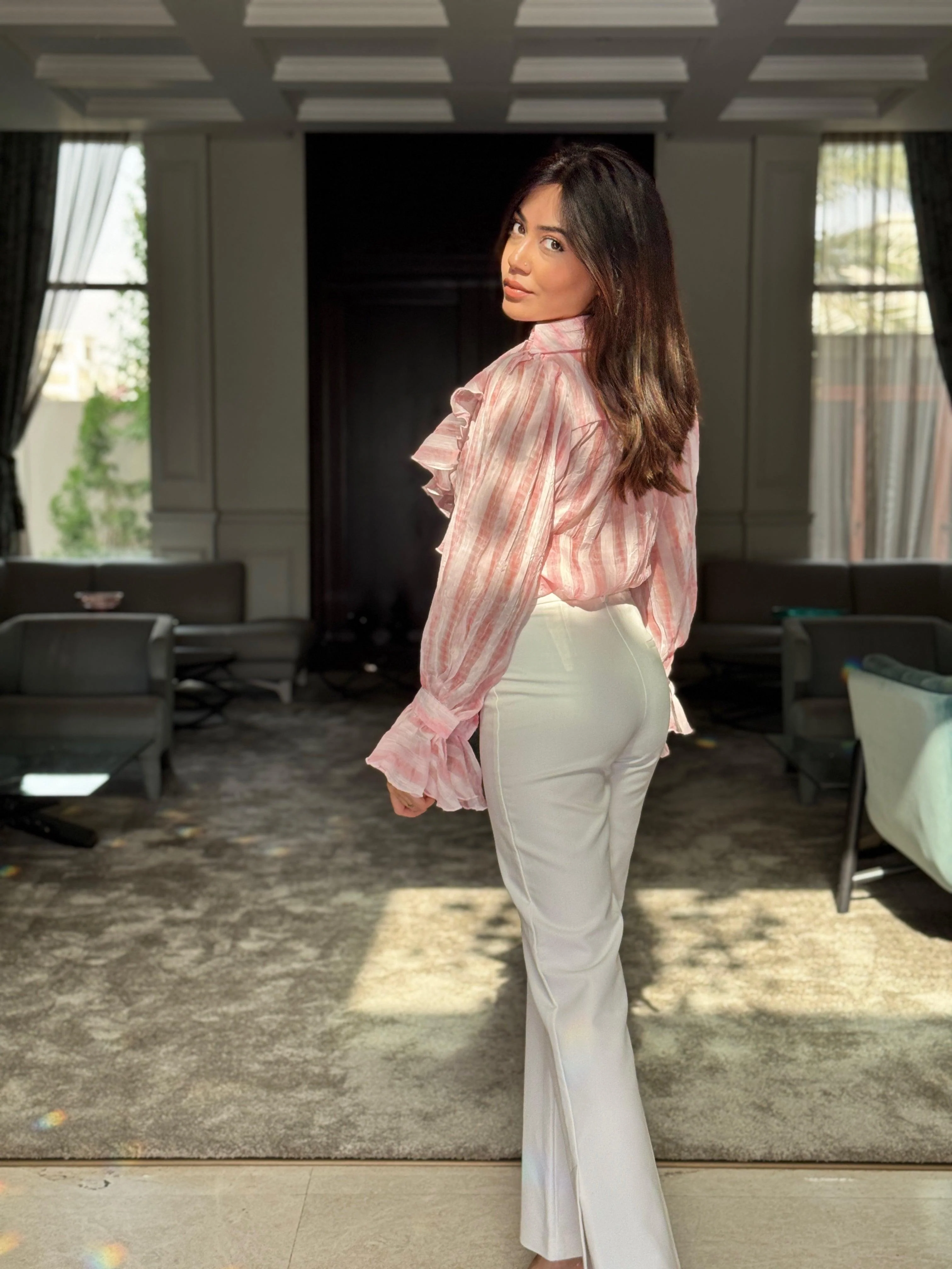 Freida Ruffled Blouse - Image 6