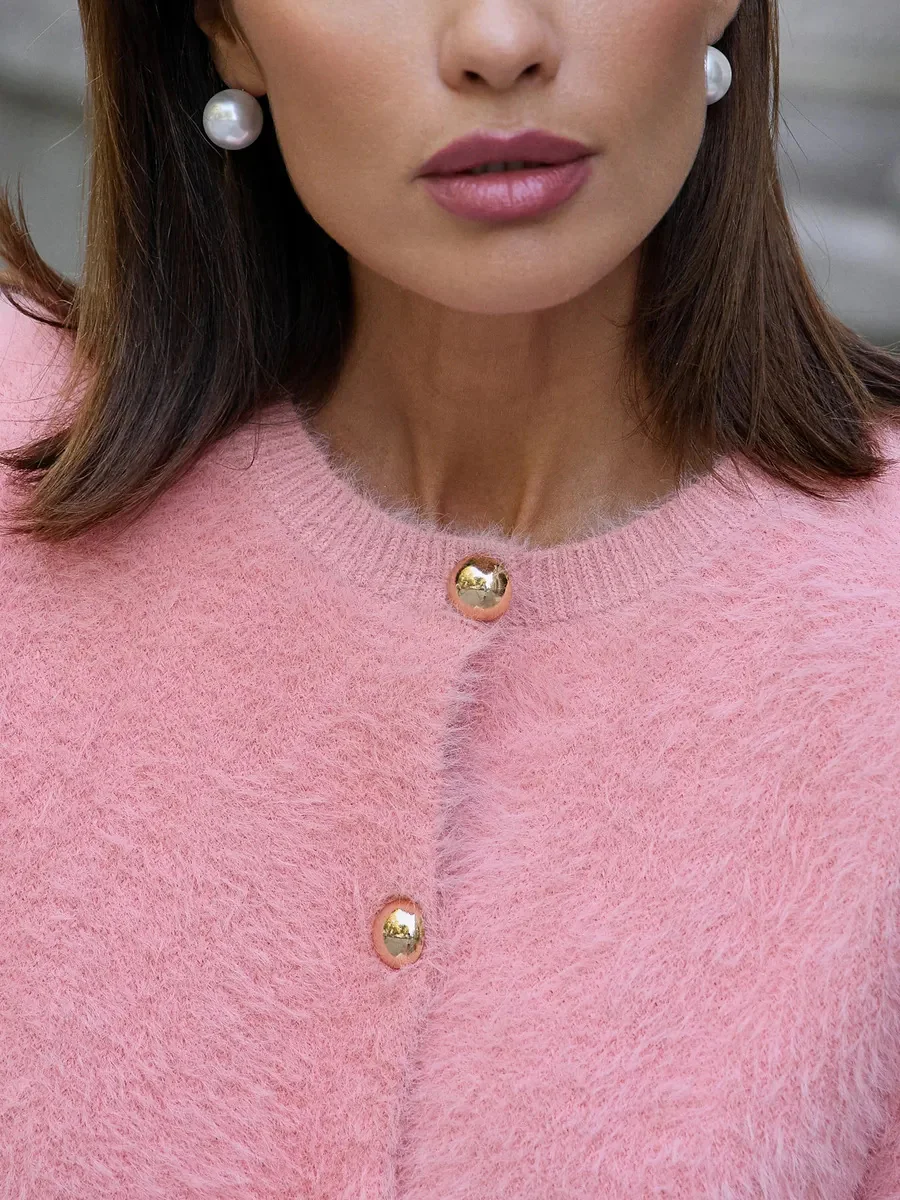 Gabin Soft Knit Cardigan - Image 10