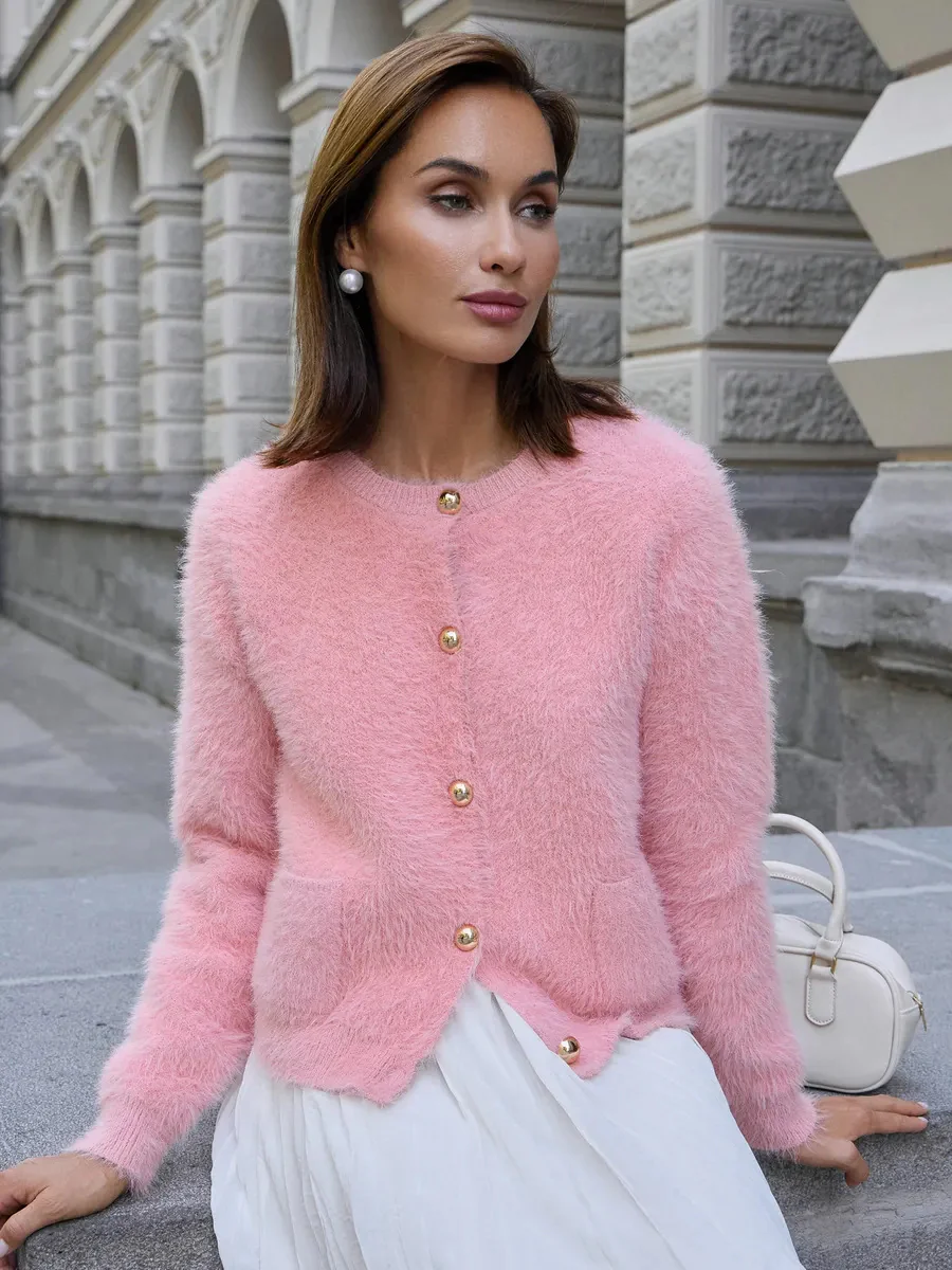 Gabin Soft Knit Cardigan - Image 12