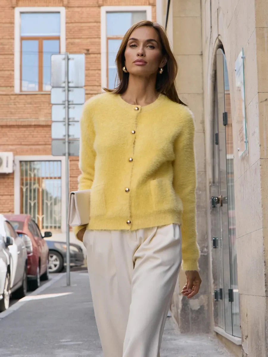 Gabin Soft Knit Cardigan - Image 5