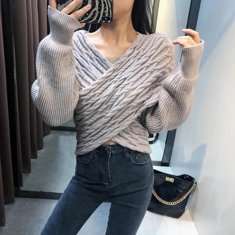 Gabriedy Ruched Sweaters - Image 6